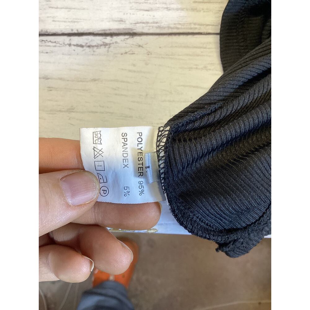 Embroidered Cross Pattern Notched Neck Dress – Bo… - image 4